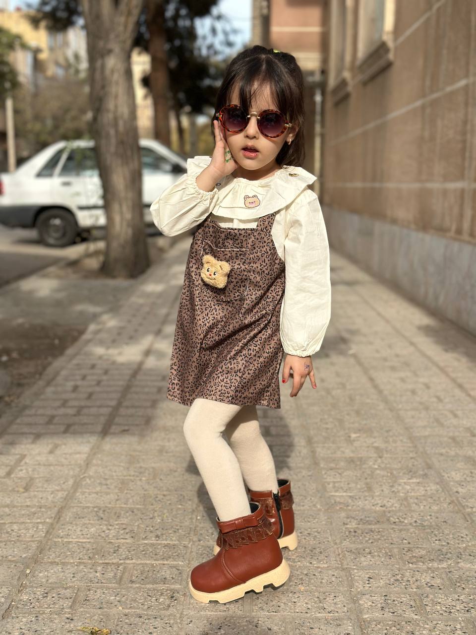 پیراهن پلنگی وارداتی
